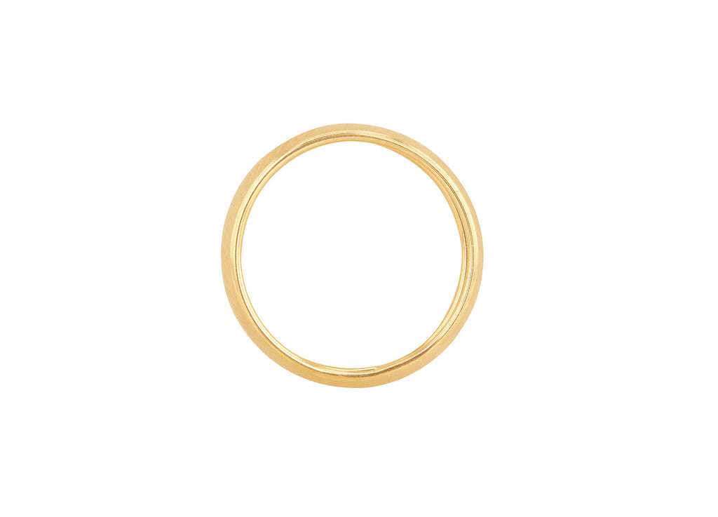 9K Yellow Gold Diamond-Cut Ring Ring 9K Gold Jewellery   