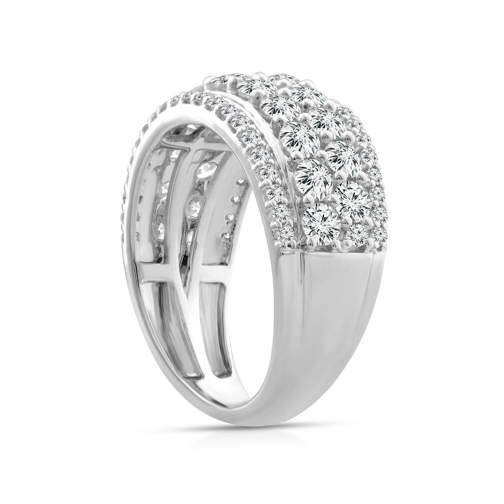 2.00ct Lab Grown Fashion Diamond Ring in 18K White Gold  Boutique Diamond Jewellery   