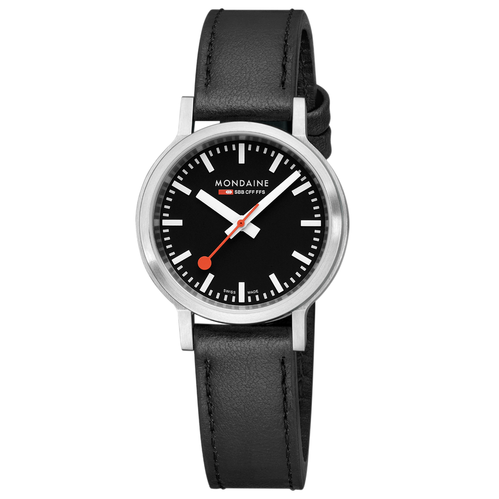 Mondaine Official Swiss Railways Stop2Go Automatic Super-LumiNovaÂ® 34mm Watch Watch Mondaine   