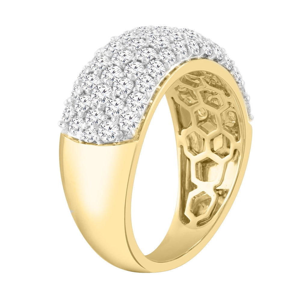 Diamond Ring with 2.00ct Diamonds in 18K Yellow Gold Rings Boutique Diamond Jewellery   