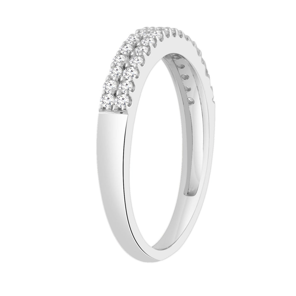 Diamond Ring with 0.25ct Diamonds in 9K White Gold Rings Boutique Diamond Jewellery   