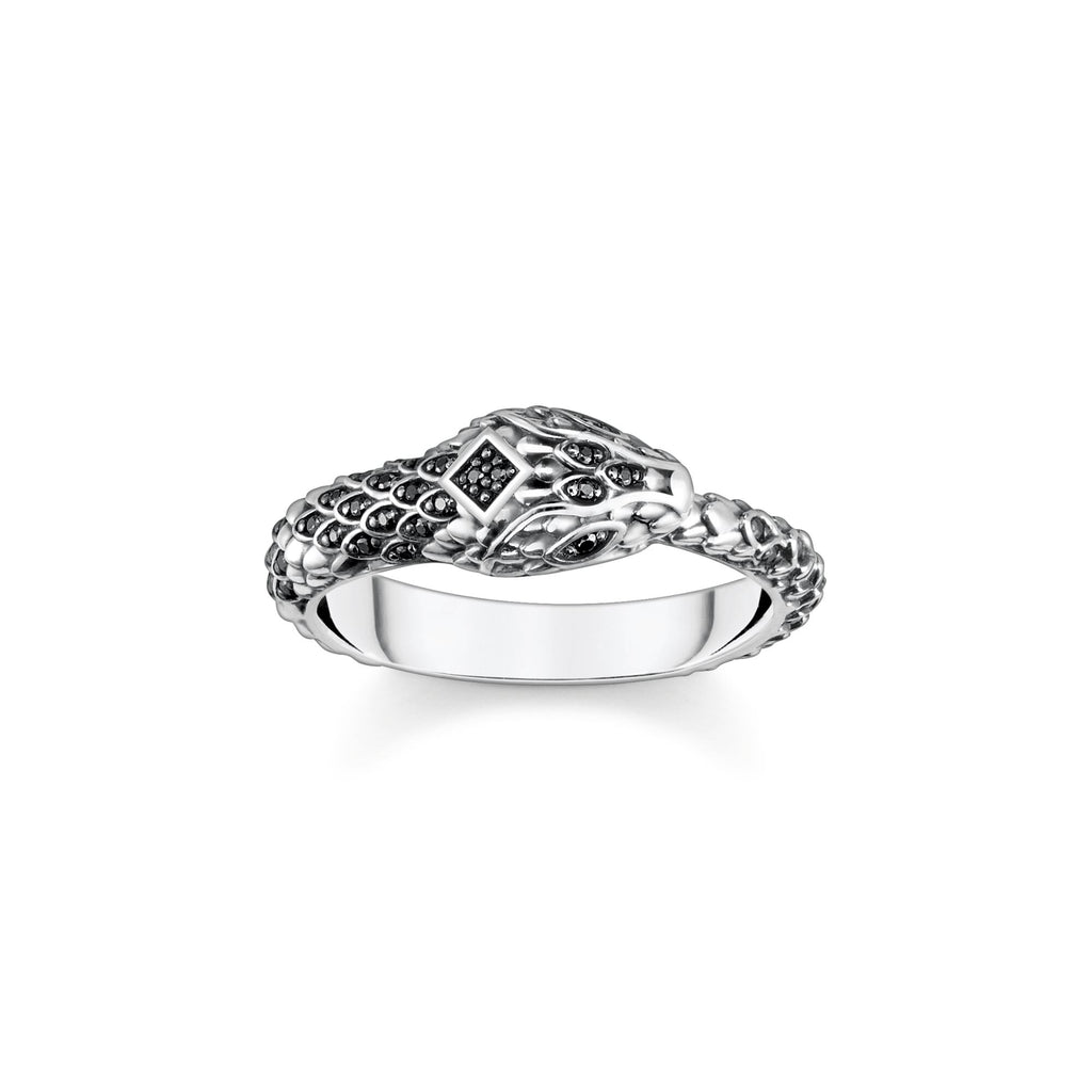 THOMAS SABO Ring blackened snake Ring Thomas Sabo   