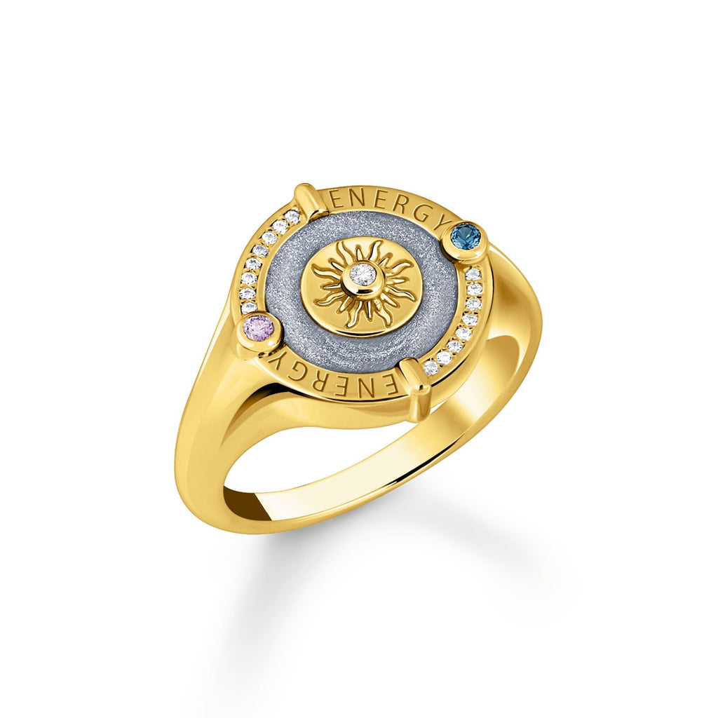 THOMAS SABO Signet Ring with Sun Ring THOMAS SABO   