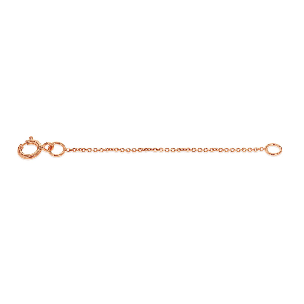 9K Rose Gold Extension Chain 5cm Necklace 9K Gold Jewellery   