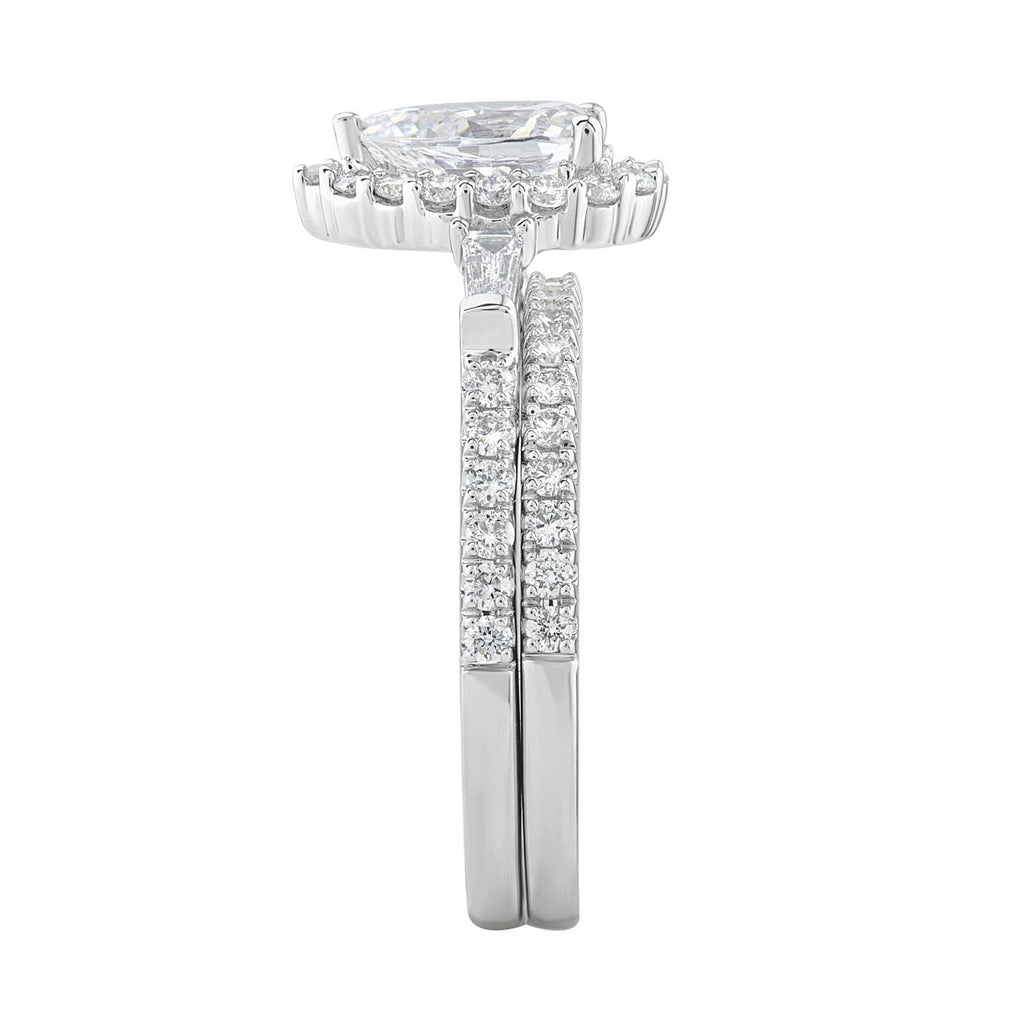1.82ct Lab Grown Diamond Ring in 18K White Gold Ring Boutique Diamond Jewellery   