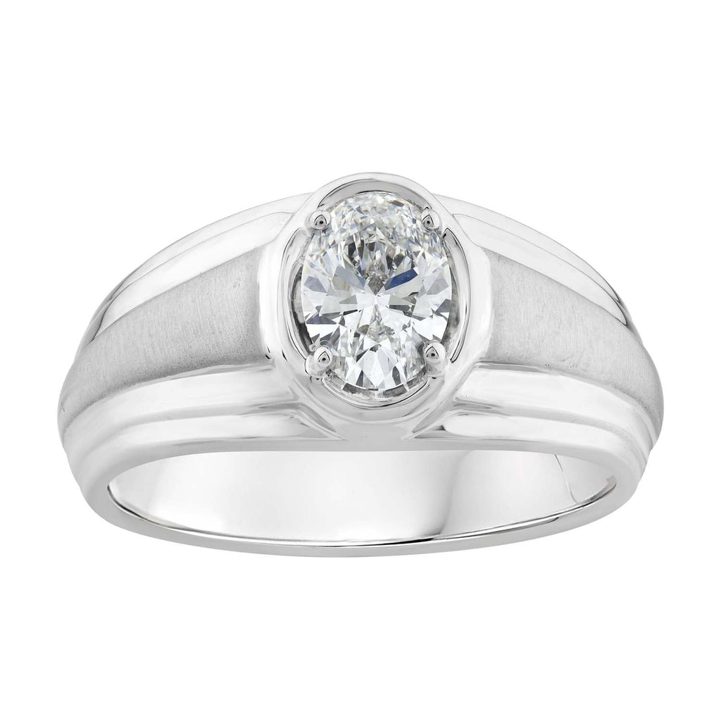 1.00ct Lab Grown Diamond Ring in 18K White Gold Ring Boutique Diamond Jewellery   