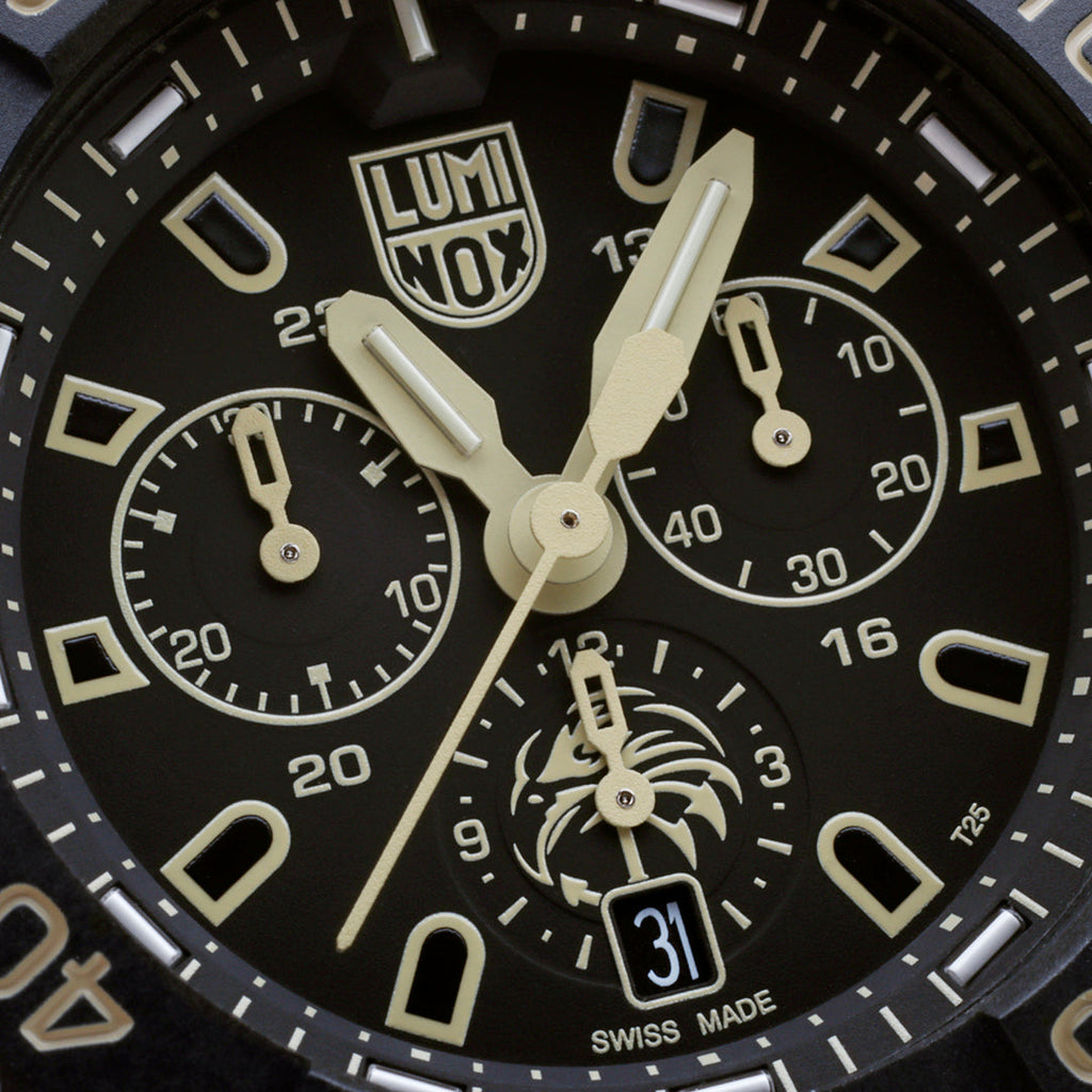 Luminox Navy SEAL Foundation Chronograph 45mm Watch Set - XS.3590.NSF.SET Watch Luminox   