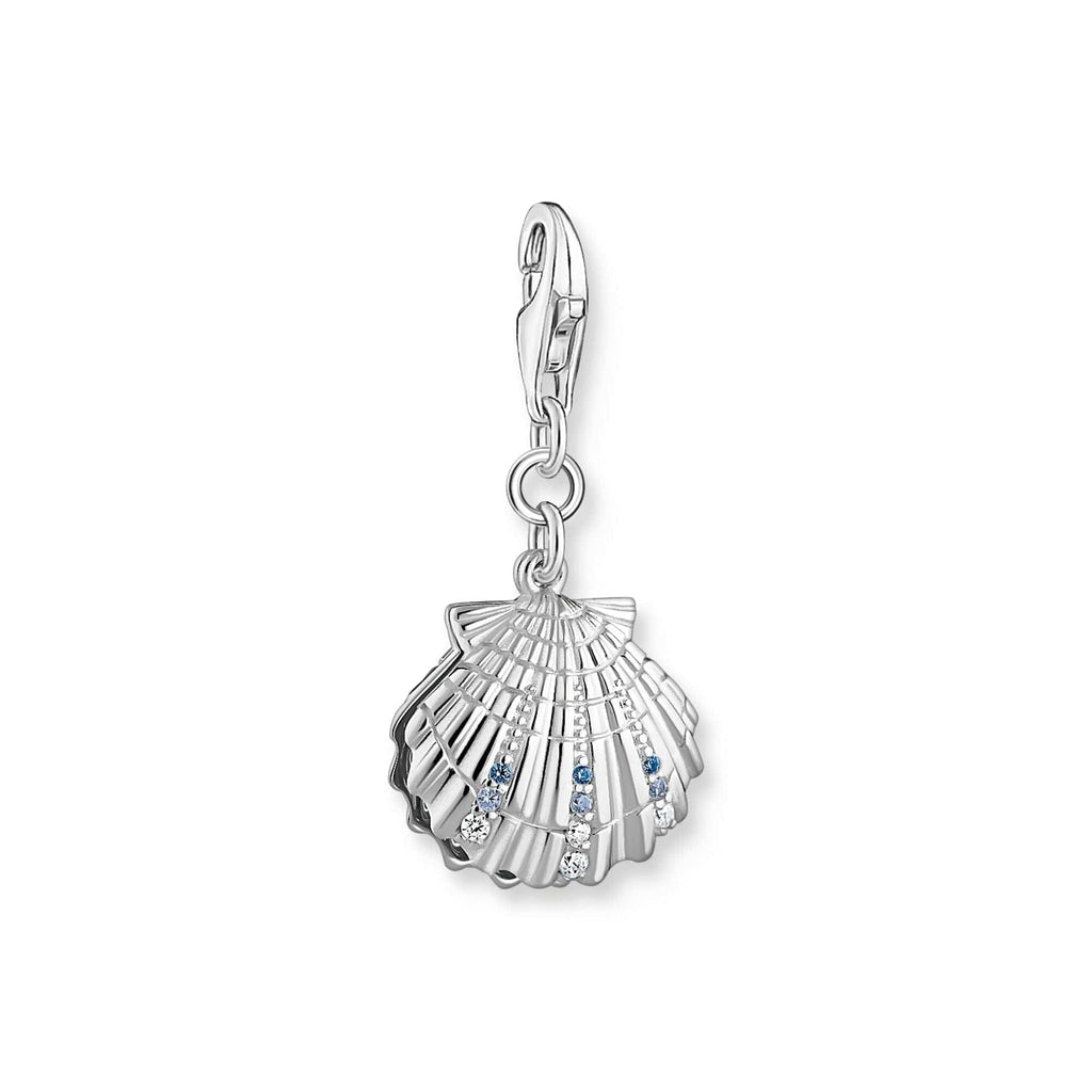 Thomas Sabo Charm pendant shell silver Charms & Pendants Thomas Sabo   