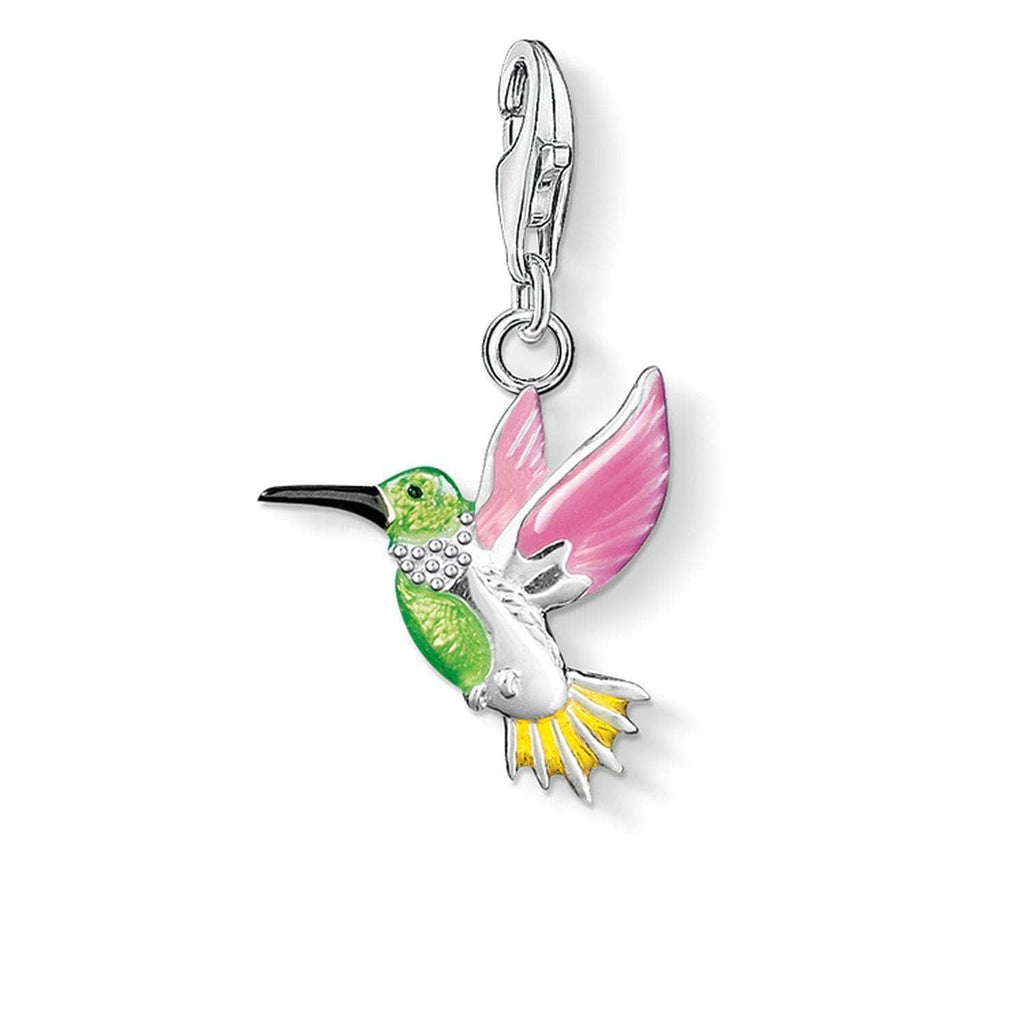 Thomas Sabo Colourful Hummingbird Charm Pendant Charm Thomas Sabo Default Title  