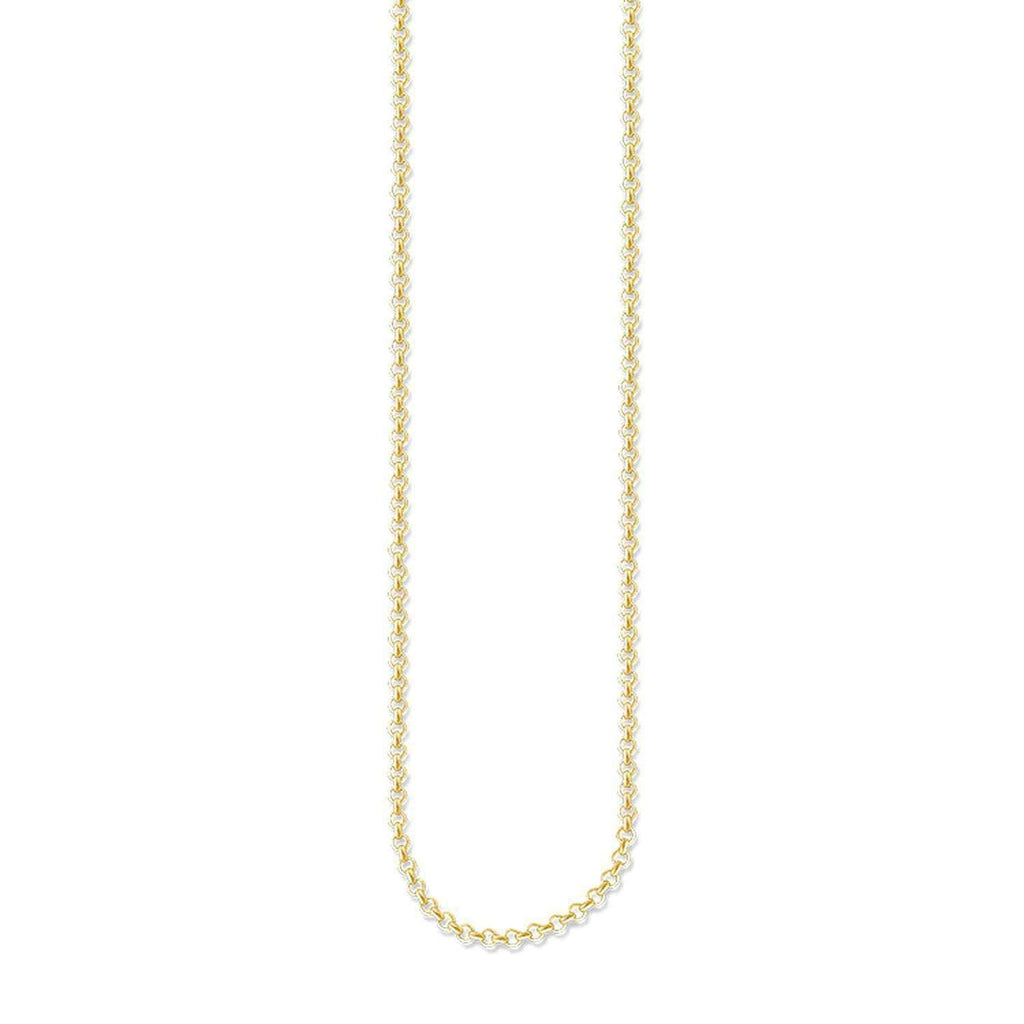 Thomas Sabo Round Belcher Chain Necklace Thomas Sabo L (90 cm)  