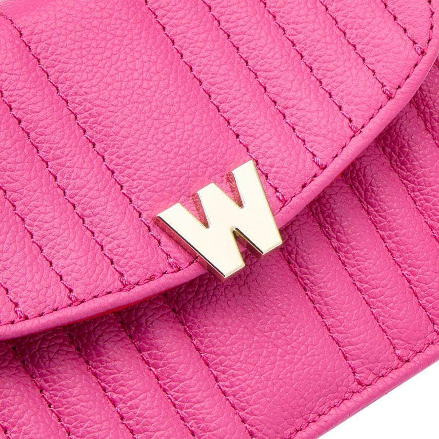 Wolf Mimi Mini Bag with Wristlet & Lanyard Pink Handbags Wolf   